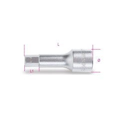Chiave a bussola maschio esagonale 11 mm per viti pinze freno Mercedes ML (serie 166) art. 1471CM/E11
