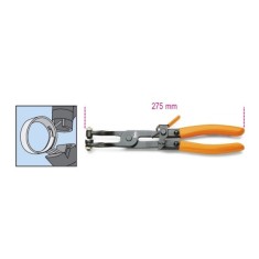 Pinza automatica per anelli stringitubo art. 1472AU
