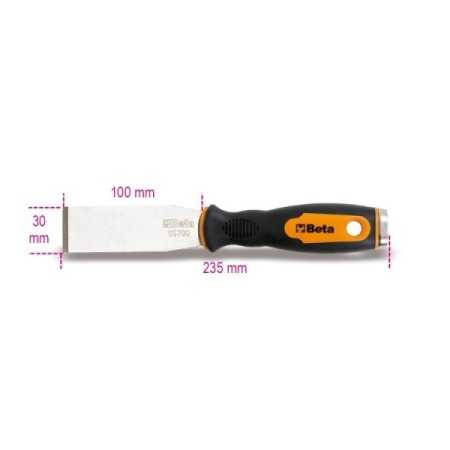 Raschietto a battere tipo diritto art. 1479RB/1