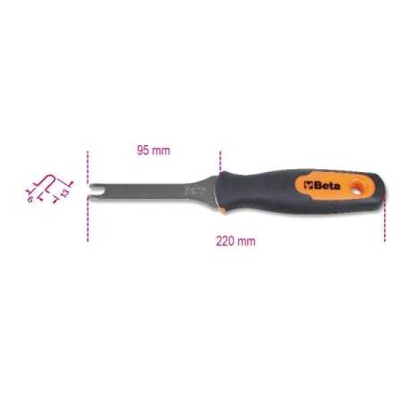 Levapioli lama inox art. 1479U/13