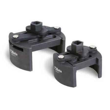 Chiavi autoserranti per filtri olio destrorse-sinistrorse versione pesante Ø mm 80÷110 art. 1493Y