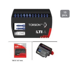 ASSORTIMENTO 15 PCS - INSERTI + PORTA INSERTI