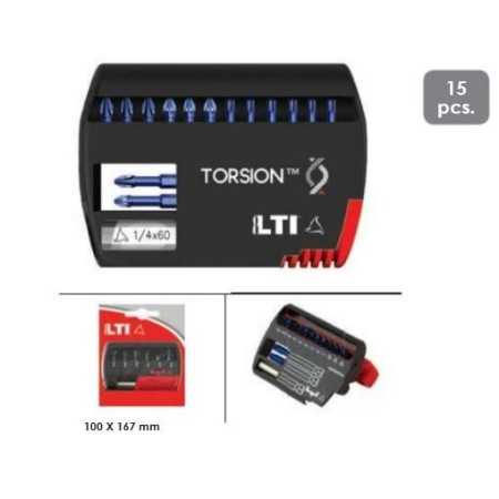 ASSORTIMENTO 15 PCS - INSERTI + PORTA INSERTI