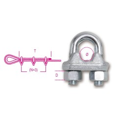 MORSETTI IN ACCIAIO 8016DA 5 