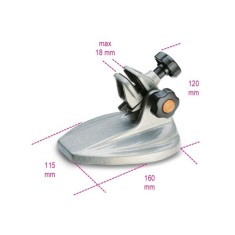 Micrometri per esterni digitali in astuccio rigido di materiale plastico A mm 25÷50 art. 1658DGT50