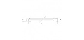 Leve piegate per carpentieri L mm 500 art. 1704 2
