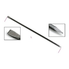 Leve con estremità a punta e a scalpello L mm 1500 art. 1704A