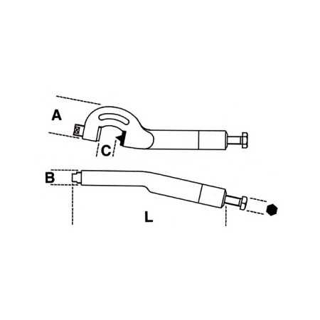 Spaccadadi idraulico C  min mm 7(M4) art 1710