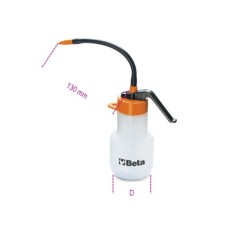 Oliatori in plastica con cannuccia flessibile cc 150  art 1754