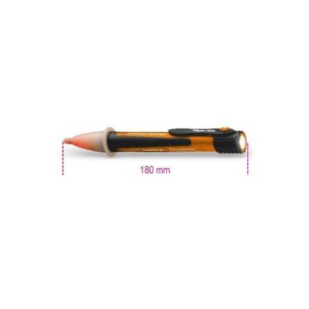 Rilevatore di tensione AC senza contatto con mini torcia LED art 1760K