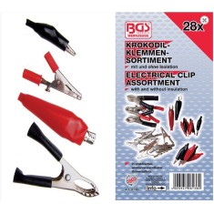 ASSORTIMENTO 28 PINZETTE ELETTRICHE ASSORTITE 