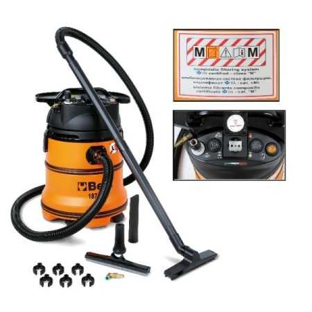 Aspiratore 35 litri per solidi e liquidi art 1871M
