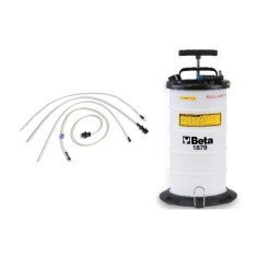 Aspiratore liquidi manuale e pneumatico da 9,5 Litri art 1879