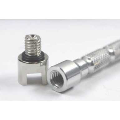 Set chiave universale a testina intercambiabile e 10 inserti, per serraggio raggi ruote art 3075/K10