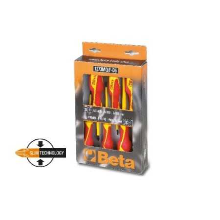 ​Serie di 6 giravite slim art 1273MQ/F-D6