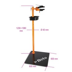 Morsa monobraccio da officina per manutenzione biciclette Beta 3916MM