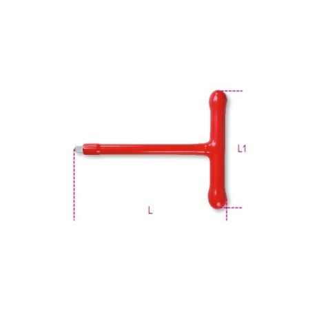Quadro maschio 3/8”, a T, L mm 200 art 910MQ/T
