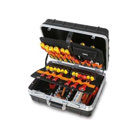 Valigie con assortimenti di utensili per elettronica ed elettrotecnica art 2029E