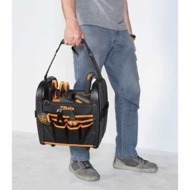 Secchiello portautensili in tessuto tecnico,vuoto art 2104VU/0