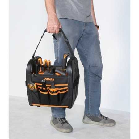 Secchiello portautensili in tessuto tecnico,vuoto art 2104VU/0