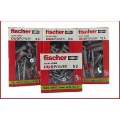 Tassello con vite fischer duopowers bi-material Misura S 6 Scatola 100 Pz 2