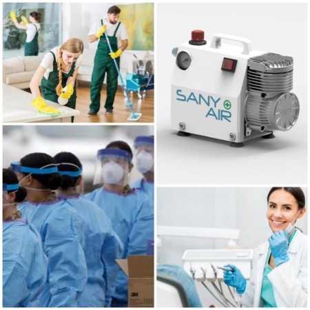 SANY+AIR sanificatore PRATICO - SEMPLICE - EFFICIENTE