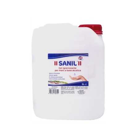 II SANIL II GEL DISINFETTANTE ALCOOL CUTE TANICA 5 LITRI