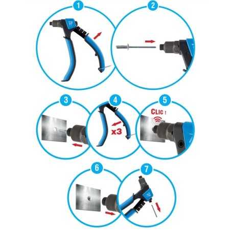 RIVETTATRICE MANUALE R 100 SCELL-IT