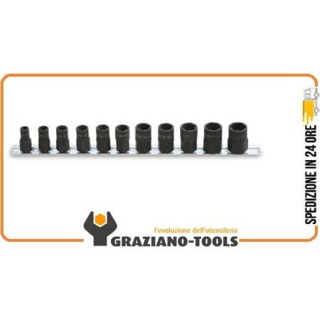 SERIE DI 11 ESTRATTORI A BUSSOLA 1428/SB11   