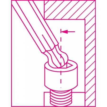 CHIAVI MASCHIO PIEGATE CON ESTREMITA' SFERICA ,MODELLO LUNGO, PER VITI CON IMPRONTA TORX® 8PZ ART. 97BTXL/SC8  