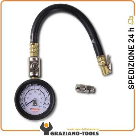 MISURATORE DI PRESSIONE PER PNEUMATICI 0-4 BAR BETA 1949M   