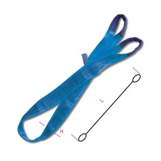 FASCHE DI SOLLEVAMENTO BLU 8T MT.5 8160/5