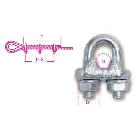 MORSETTI CON DADO FLANGIATO 8016DF 6