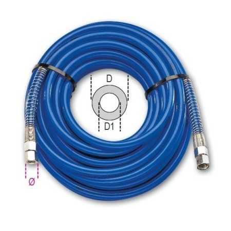 Tubo In Poliuretano Retinato 95 Shore Lunghezza 12 M - Beta 1915E