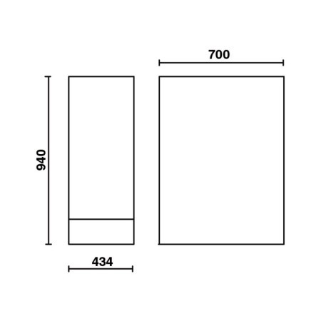 Gamba Doppia Per Banchi Di Lavoro Arredo Officina Adiacenti - Beta C55B/GDS