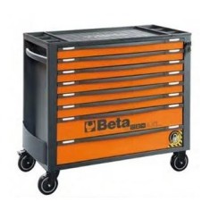 Cassettiera Mobile Con 8 Cassetti, Con Sistema Antiribaltamento, Modello Lungo - Beta RSC24AXL/8
