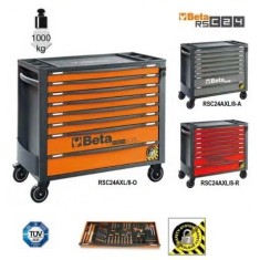 Cassettiera Mobile Con 8 Cassetti, Con Sistema Antiribaltamento, Modello Lungo - Beta RSC24AXL/8 2