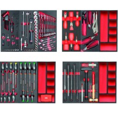 ARMADIO A RULLI START XL CON ASSORTIMENTO PER MANUTENZIONE 495 MB (156 PZ.) 2