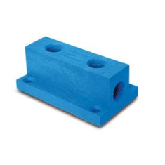 DISTRIBUTORE NYLON 2 USCITA 1/2" 2