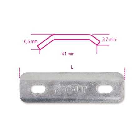 PIASTRA PER COLLARI QUADRI 150 8383P/150