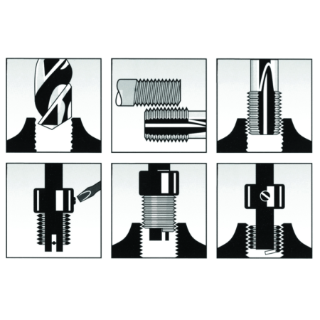 USAG 622 K/S1 ASSORTIMENTO PER RIPRISTINO FILETTI