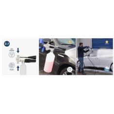 LANCIA SCHIUMA 2 IN 1 PER SCHIUMARE E LAVARE 2