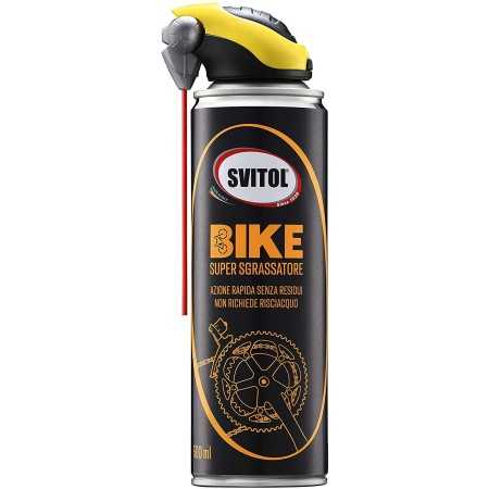 SVITOL BIKE 4375, 1 Detergente Bici, 1 Lubrificante Catena, 1 Super Sgrassatore, con Panno in Microfibra incluso
