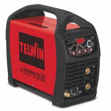 SALDATRICE TELWIN TECHNOLOGY TIG 222 AC/DC HF/LIFT VRD 816033 - TELWIN