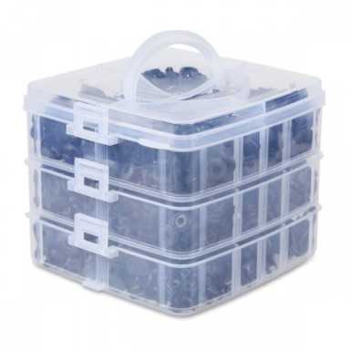 Kit Pinze Per Pioli Con Assortimento Clips In Plastica. - Beta 1478/K3