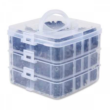 Kit Pinze Per Pioli Con Assortimento Clips In Plastica. - Beta 1478/K3