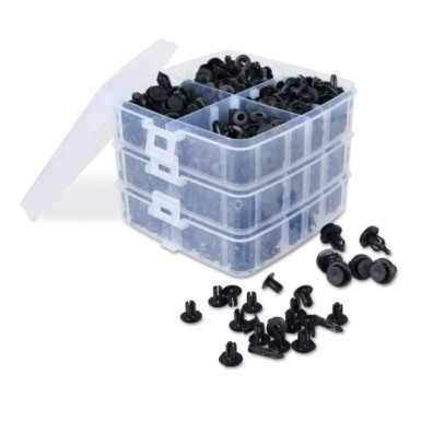 Kit Pinze Per Pioli Con Assortimento Clips In Plastica. - Beta 1478/K3
