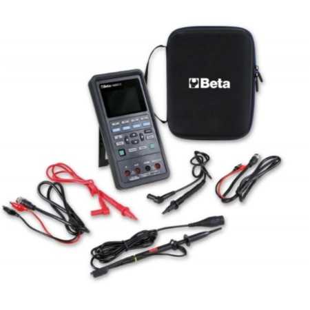 ​Multimetro Digitale Automotive Portatile Con Oscilloscopio A 2 Canali E Generatore D'onda - Beta 1760DGT/2