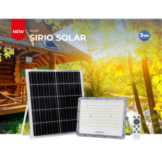 Proiettore LED 200W con pannello solare 4000k - Century 2