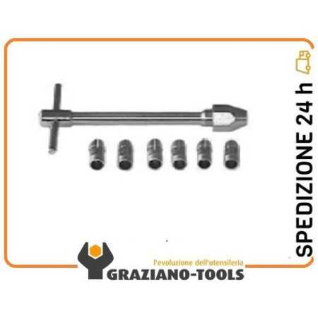 smerigliavalvole manuale con 6 pinze